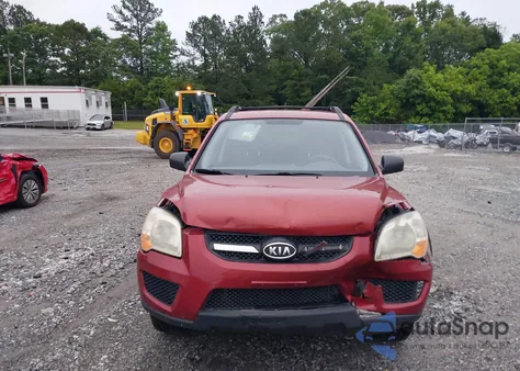 2009 Kia Sportage Lx z USA, uszkodzony, nr VIN KNDJF724297571277